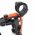 Httmt- Universal 22mm 25mm 28mm Motorcycle Bicycle Adjustable Durable Handlebar Cup Holder Mount Easy Install On Mirror Stock