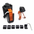 Httmt- Universal 22mm 25mm 28mm Motorcycle Bicycle Adjustable Durable Handlebar Cup Holder Mount Easy Install On Mirror Stock
