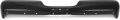 Rear Bumper Face Bar For 1994 To 2002 Dodge Ram 1500 2500 3500 Fleetside Styleside Black Powder Coated Steel Bl5565