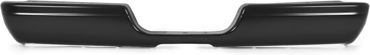 Rear Bumper Face Bar For 1994 To 2002 Dodge Ram 1500 2500 3500 Fleetside Styleside Black Powder Coated Steel Bl5565