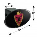 Game Of Thrones Stannis Baratheon Sigil Oval Tow Trailer Hitch Cover Plug Insert