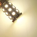 Ruiandsion 2pcs H6m Led Headlight Bulb 12v Super Bright 5050 27smd Chips P15d Motorcycle With High Low Beam 4300k Warm White 
