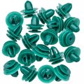 Door Panel Interior Trim Garnish Retainer Clips 20 Piece Set For Hyundai Kia 82315-2w000 Santa Fe Sonata Green Nylon 