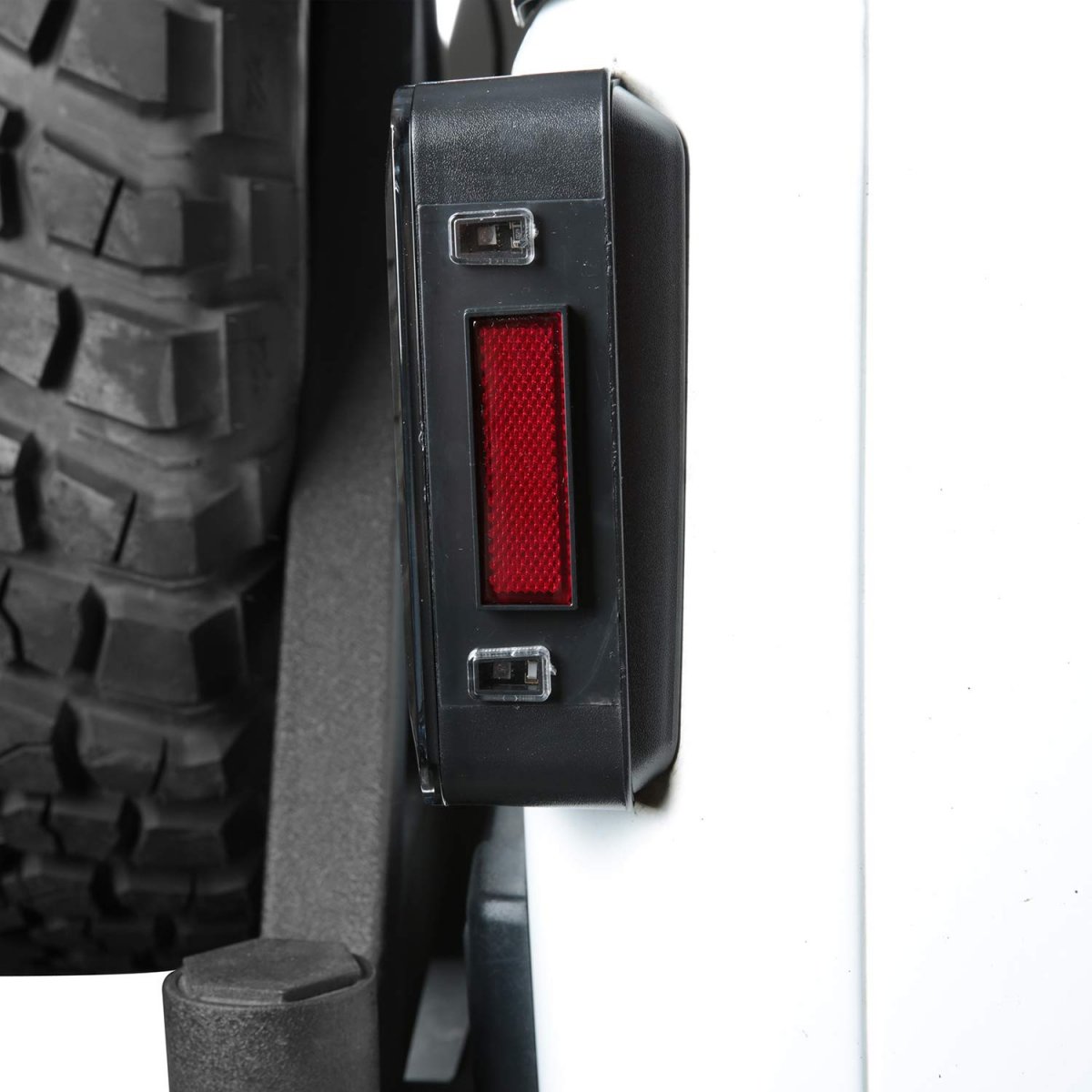 Led Tail Light Assembly For 2007 2018 Jeep Jk Wrangler And Unlimited Brake Turn Signal Reverse Lamp Black 2 Piece Set