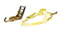 Erickson 58522 Adjustable Ratchet Yellow Tire Strap With J Hooks 