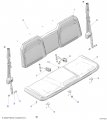 Polaris Ranger Seat Latch Pin Genuine Oem Part Qty 1