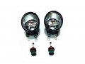July King Car Fog Lamp Assembly With Cover For Toyota Sienna 2011-2017 4300k Halogen Blub  Harness Switch