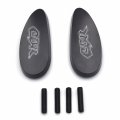 Httmt- Black Mirror Block Off Plate Cbr Logo Compatible With 2008-2021 Cbr1000rr 10-14 Vfr1200 Classic P N Mt222-016-cbr-bk