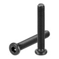 10pcs 5 16-18x2 Furniture Bolt Round Head Hex Socket Cap Screws Bolts Carbon Steel For Bed Tables Chairs 