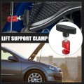 X Autohaux Car Hood Lift Support Clamp Rod Strut Holder Retainer Tool 14mm Aluminum Alloy Red
