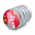 Care Bears Love-a-lot Bear Tire Rim Wheel Aluminum Valve Stem Caps