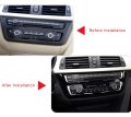 Center Console Dashboard Frame Cover Trim Abs Plastic With Chrome Plated Direct Aftermarket Parts Easy Installation For 4 3