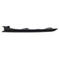 Front Lower Bumper Moldings For 2020 To 2022 Volkswagen Passat Driver And Passenger Side Pair Textured Black Plastic Vw1046116