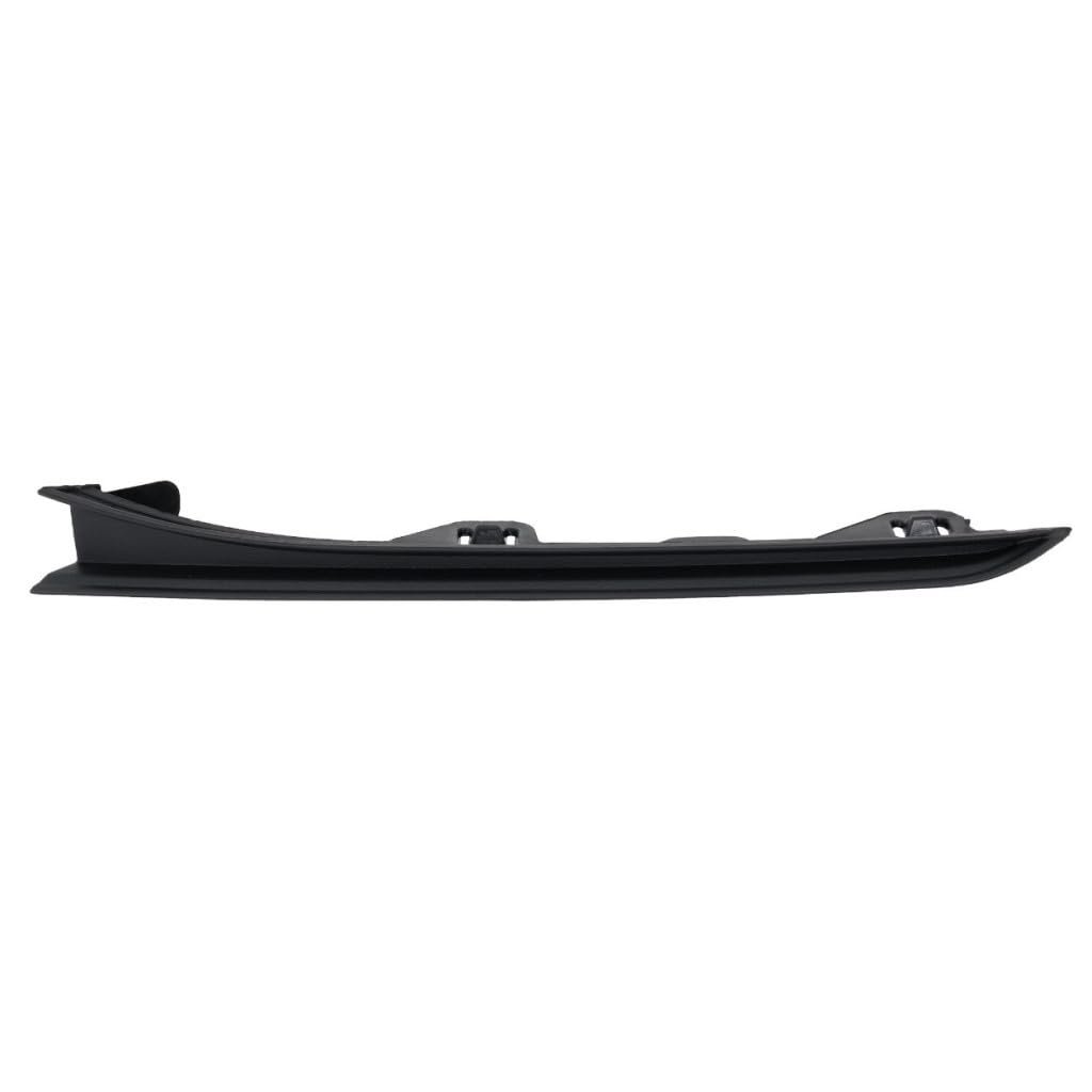 Front Lower Bumper Moldings For 2020 To 2022 Volkswagen Passat Driver And Passenger Side Pair Textured Black Plastic Vw1046116