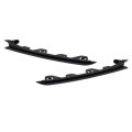 Front Lower Bumper Moldings For 2020 To 2022 Volkswagen Passat Driver And Passenger Side Pair Textured Black Plastic Vw1046116 