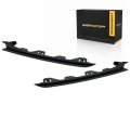Front Lower Bumper Moldings For 2020 To 2022 Volkswagen Passat Driver And Passenger Side Pair Textured Black Plastic Vw1046116