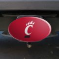University Of Cincinnati Primary Logo Oval Tow Hitch Cover Trailer Plug Insert 2