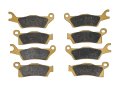 Can Am Renegade 1000 850 570 Front Rear Brake Pad Set Ceramic 2016 2017 2018 2019 