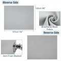 X Autohaux Breathable Mesh Fabric 54 Length 48 Width Foam Backed For Car Truck Rv Suv Interior Trim Protect Aging Broken Faded