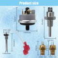 Pool Heater Repair Kit Includes Stack Flue Sensor Thermistor Switch Fit For Pentair Mastertemp Max-e-therm Heaters