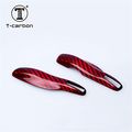 Carbon Fiber Key Fob Cover For Porsche Remote Fit 718 911 918 Panamera Macan Cayenne Boxster Cayman Car Light Weight Glossy