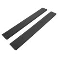 Low Wind Cab Fairing Extension For 2004-2014 Volvo Vnl Lower Behind Air Deflector Pp Plastic Black Driver Passenger Side