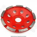 1 Pc Diamond Single Row Cup Wheel For Concretestone And Other Construction Material 4 5 Inch 115mm