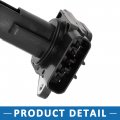 A Absopro Mass Air Flow Sensor 2220422010 Maf Front For Toyota Corolla 2004 2008 Plastic Black