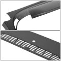 2pcs Front Upper Dash Board Panel Cover Cap Overlay Compatible With Chevy Silverado Ls Lt Wt Gmc Sierra Sl Sle 07-13