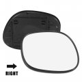X Autohaux Car Rearview Right Side Without Heated Mirror Glass With Backing Plate 8796142010 For Toyota Rav4 1994-2000