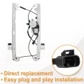 Front Driver Side Power Window Regulator With Motor Fit For 2007 2008 2009 2010 2011 2012 2013 Chevy Silverado 1500 2500 3500