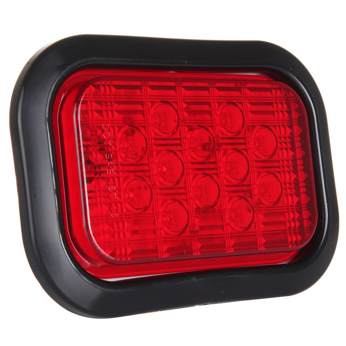 12 Led Oval Trailer Tail Lights Red Waterproof Clearance Side Marker Light For Freightliner International Harvester And