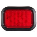 12 Led Oval Trailer Tail Lights Red Waterproof Clearance Side Marker Light For Freightliner International Harvester And 