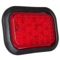 12 Led Oval Trailer Tail Lights Red Waterproof Clearance Side Marker Light For Freightliner International Harvester And
