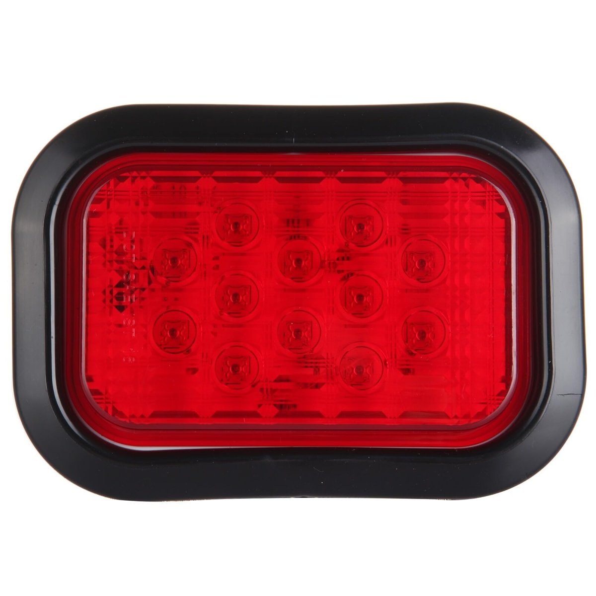 12 Led Oval Trailer Tail Lights Red Waterproof Clearance Side Marker Light For Freightliner International Harvester And