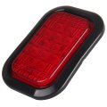 12 Led Oval Trailer Tail Lights Red Waterproof Clearance Side Marker Light For Freightliner International Harvester And