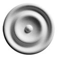Ekena Millwork Ros04x01tr 4 1 2-inch Od X 3 4-inch P Traditional Rosette 