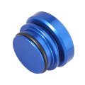 2pcs Universal Car Cigarette Lighter Dustproof Plug Socket Cover 12 Volt Replacement Accessories Blue 