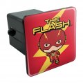The Flash Chibi Tow Trailer Hitch Cover Plug Insert For 2 Receivers Heavy Duty Abs Plastic With Uv Resistant Resin Top 3 X In
