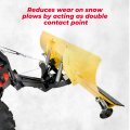 Kemimoto Universal Snow Plow Skid Shoes Atv Utv Compatible With Rzr 900s 1000xp Trail Ranger General Sportsman Pioneer Rhino