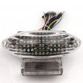 Motorcycle Integrated Led Tail Light Brake Turn Signal Blinker For Suzuki Gsx-r 1300r Hayabusa Katana Gsx-f 600 Gsx750f Clear