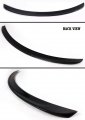 Cuztom Tuning Glossy Carbon Fiber Factory Style Trunk Lid Spoiler Wing Compatible With Fits For 2012-2021 Tesla Model S 60d 75d
