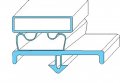 Beverage Air 703-963d-03 Door Gasket 23 X 21 