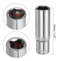 Uxcell 2 Pcs 1 4 Inch Drive 11mm 6-point Deep Socket Metric Steel With Chrome Plated