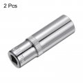 Uxcell 2 Pcs 1 4 Inch Drive 11mm 6-point Deep Socket Metric Steel With Chrome Plated