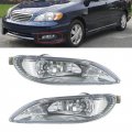 Fog Lights Lamp Replacement For 2002 2003 2004 Camry Clear Lens Bumper Driving Left And Right Side 