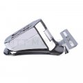 Httmt Flame Fire Rear Tail Light Brake Compatible With H-d Cafe Racer Bobber Chrome Usa