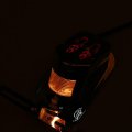 Httmt Flame Fire Rear Tail Light Brake Compatible With H-d Cafe Racer Bobber Chrome Usa