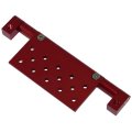 Yana Shiki Usa A3024r Red Undertail Mount License Plate Tag Bracket With Finish Universal Fit 