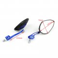 Topteng Motorcycle 8mm 10mm Rear Mirror Universal Side View Rearview Fits For Chopper Cruiser Street Dirt Bike